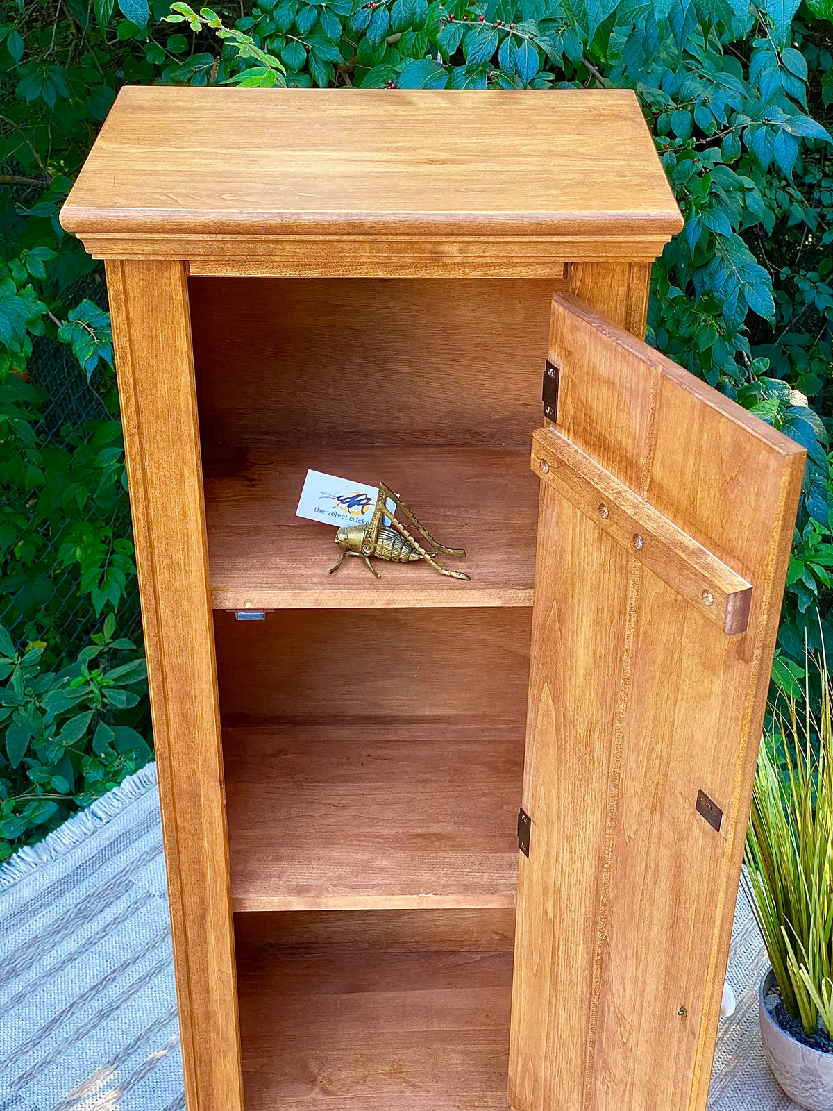 Nice Wooden 3 Shelf Pantry Cabinet