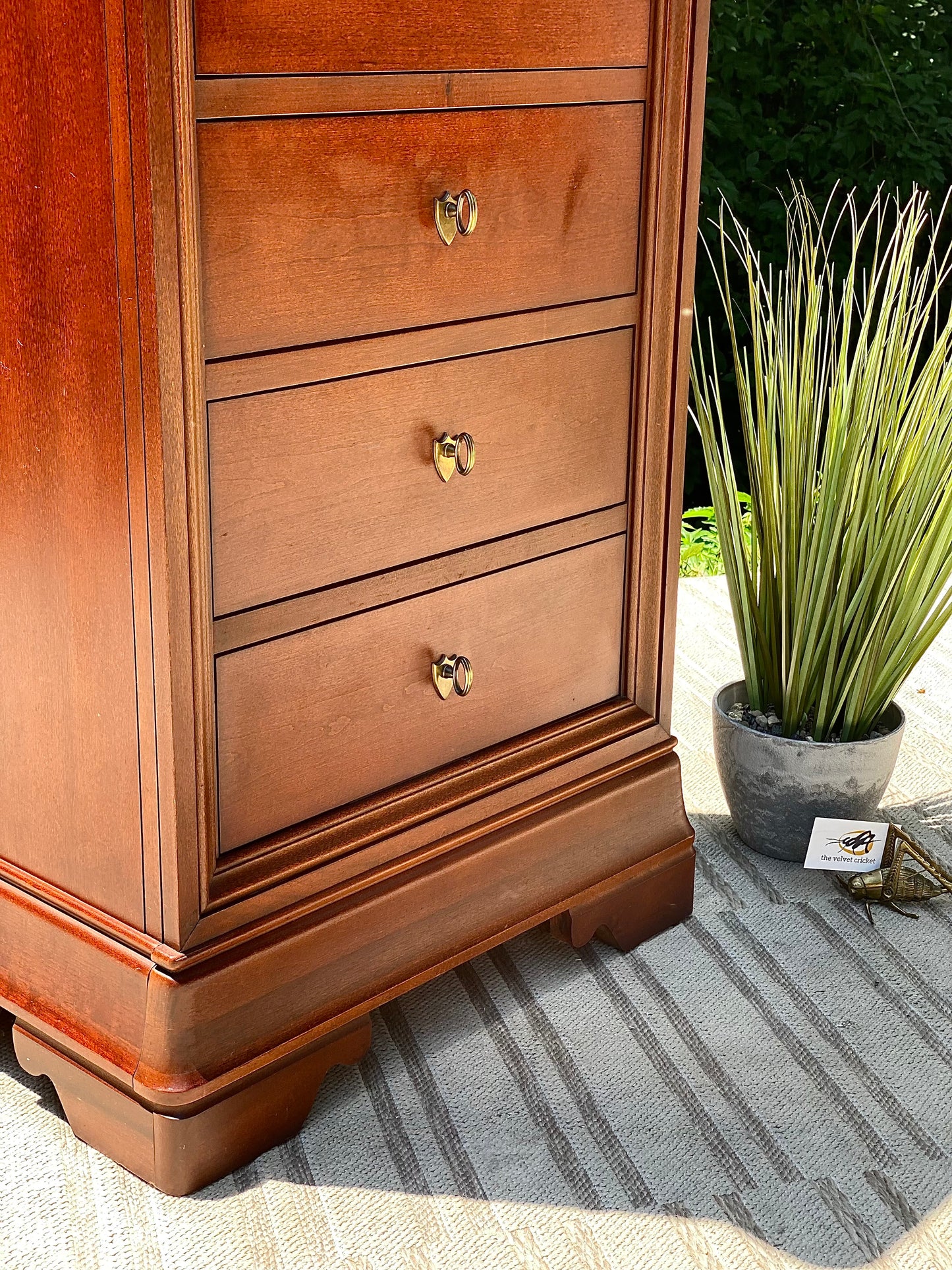 Nice Thomasville Wooden 6 Drawer Tall Chest of Drawers