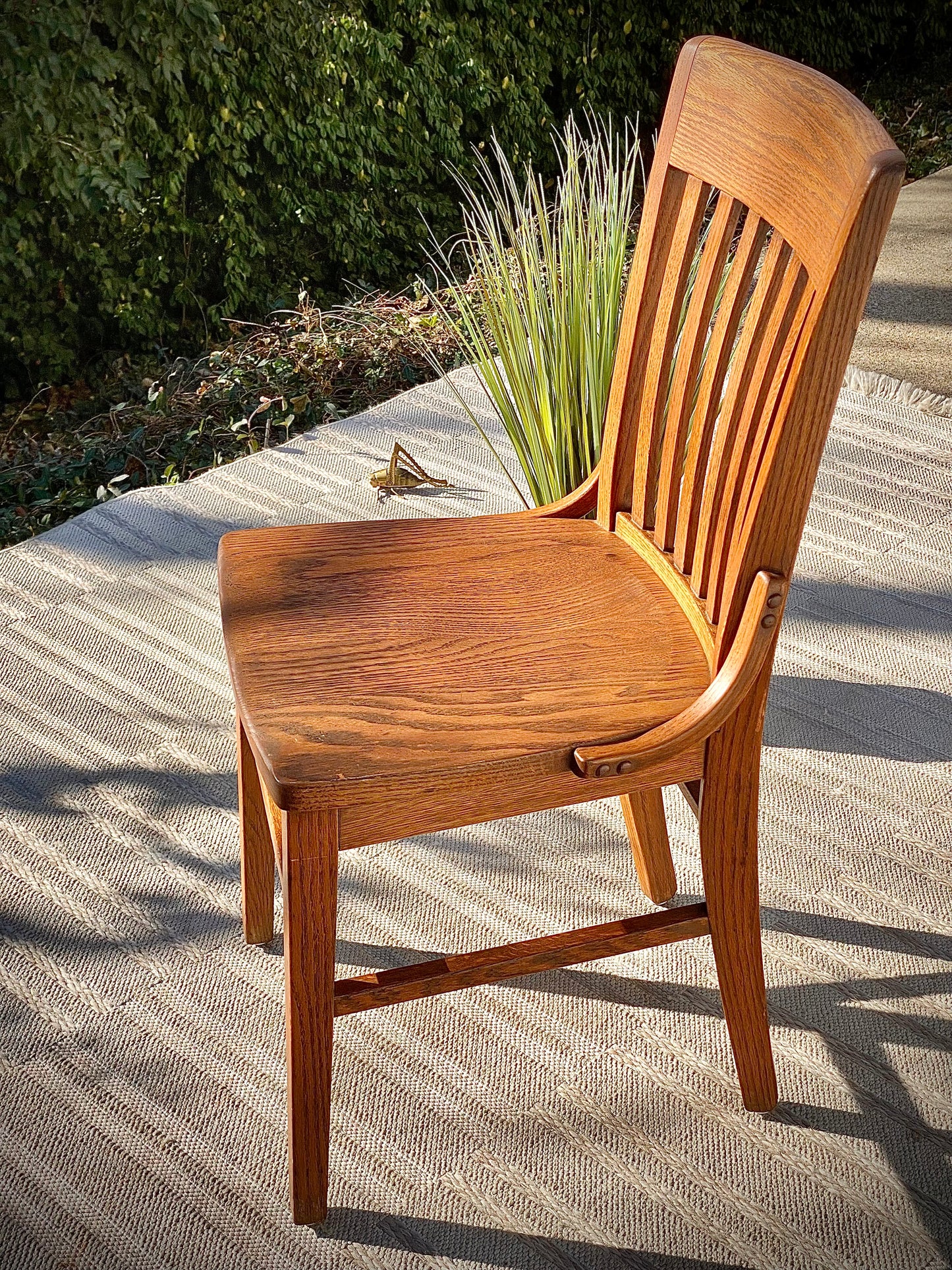 Vintage Oak Desk Chair