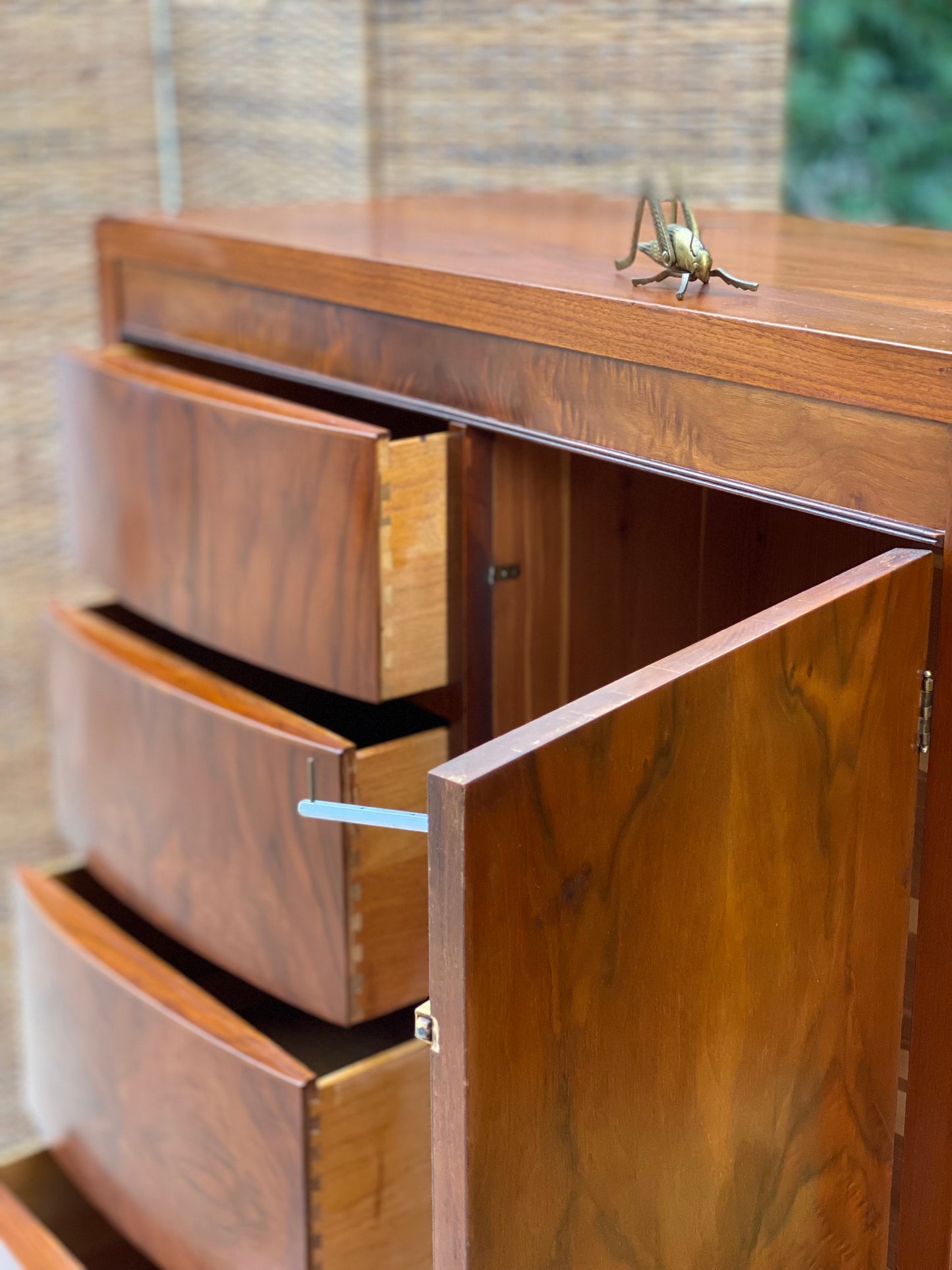 Nice Art Deco Cedar Cabinet Armoire