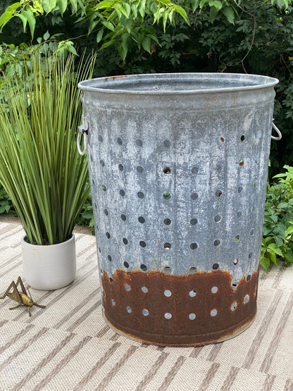 Vintage NATO Trash Can