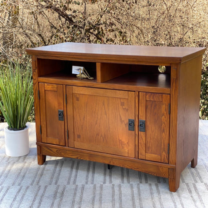 Nice Arts & Crafts Style Media Cabinet