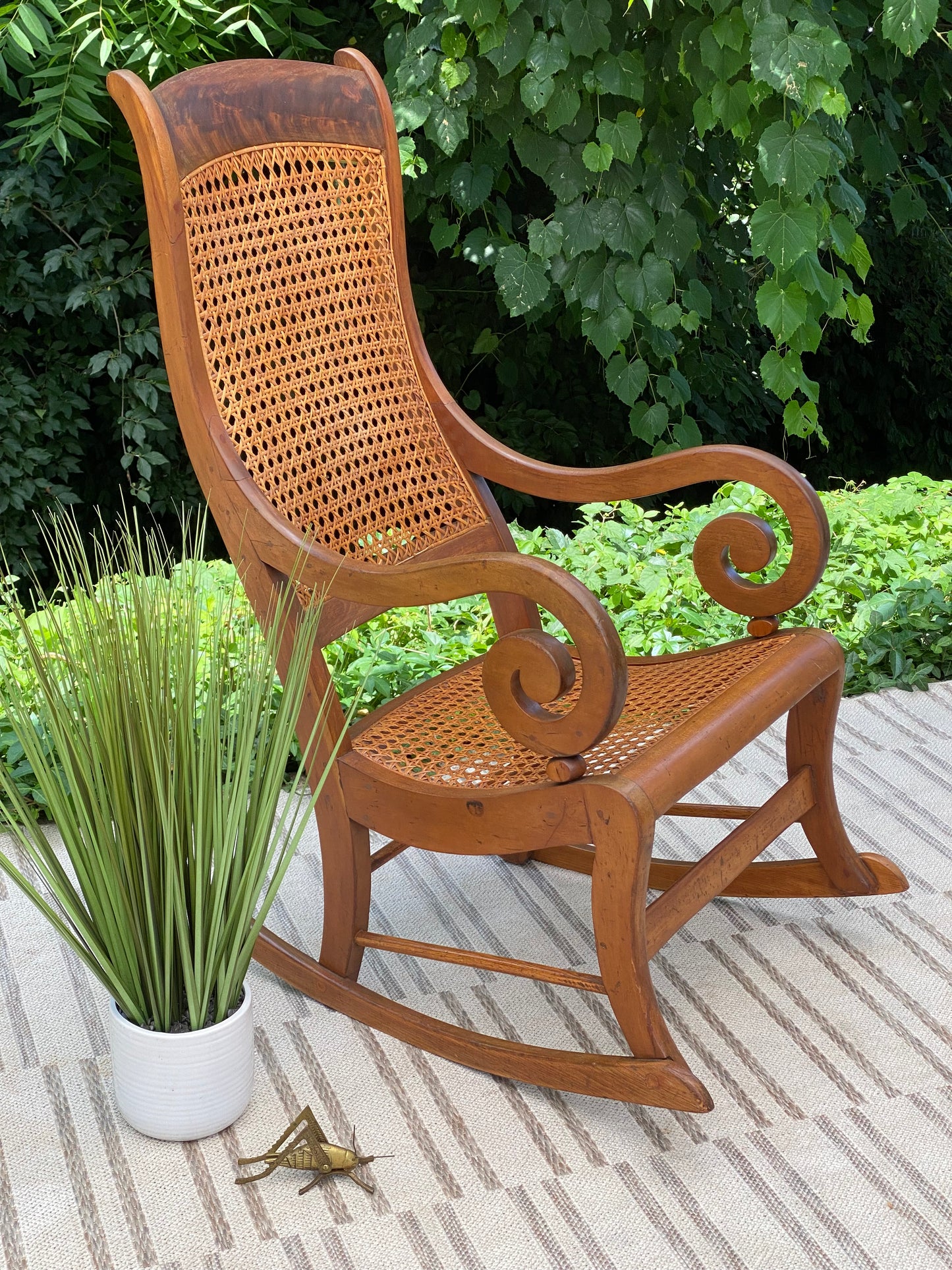 Vintage Wooden Rocking Chair