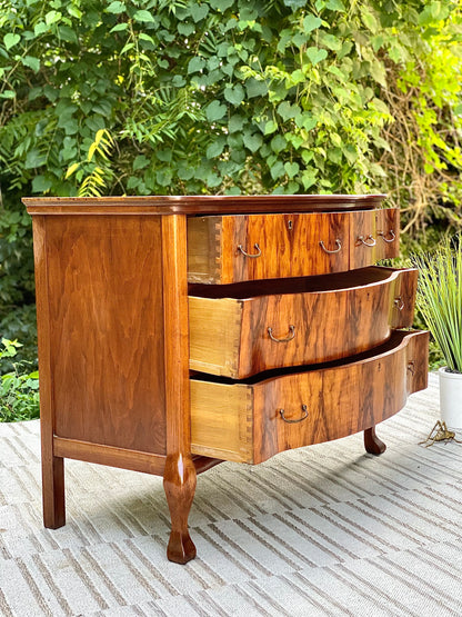 Antique Wooden 4 Drawer Dresser
