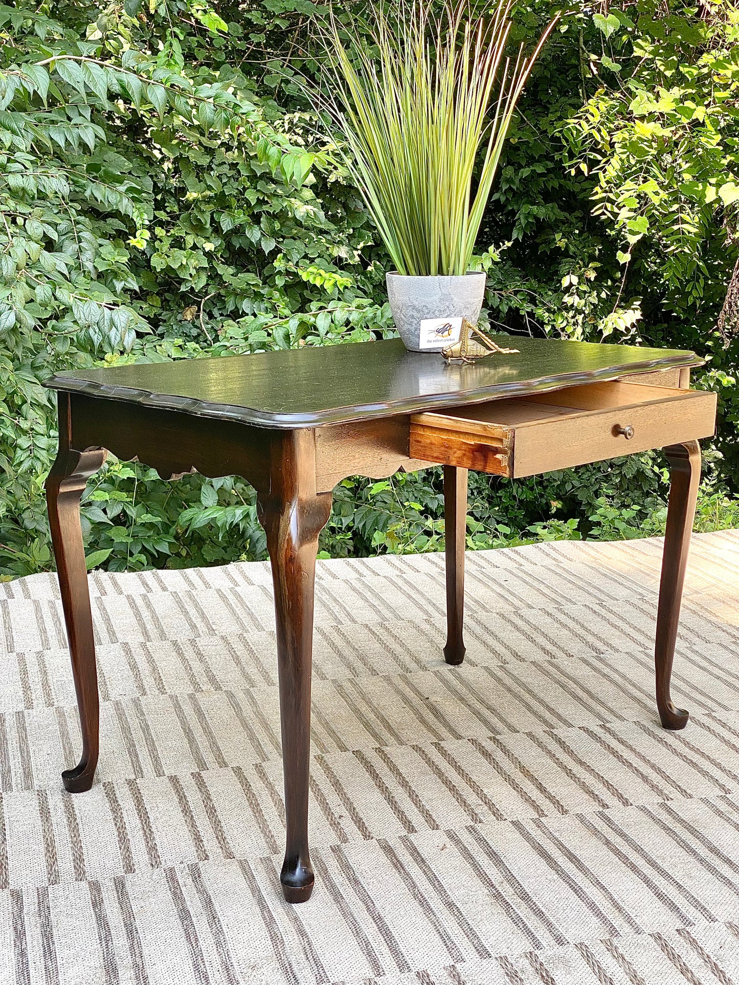 Vintage Wooden Single Drawer Hallway Table
