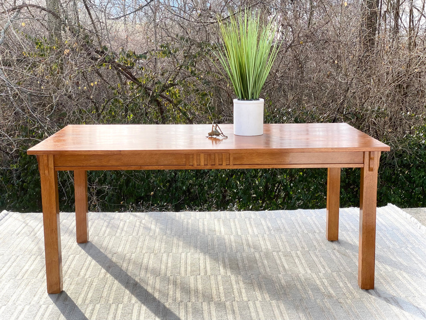 Arts & Crafts Mission Style Wood Table