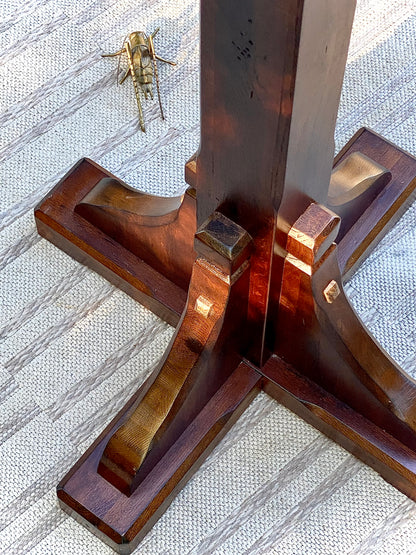 Vintage Wooden Hall Tree