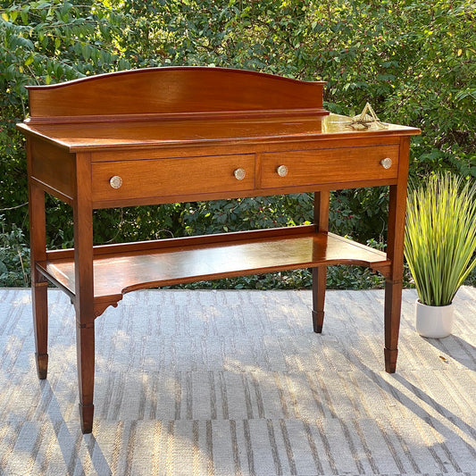 Gorgeous Vintage Cherry Hallway Table