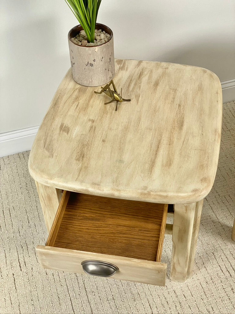 Nice Pair of Solid Wood End Tables