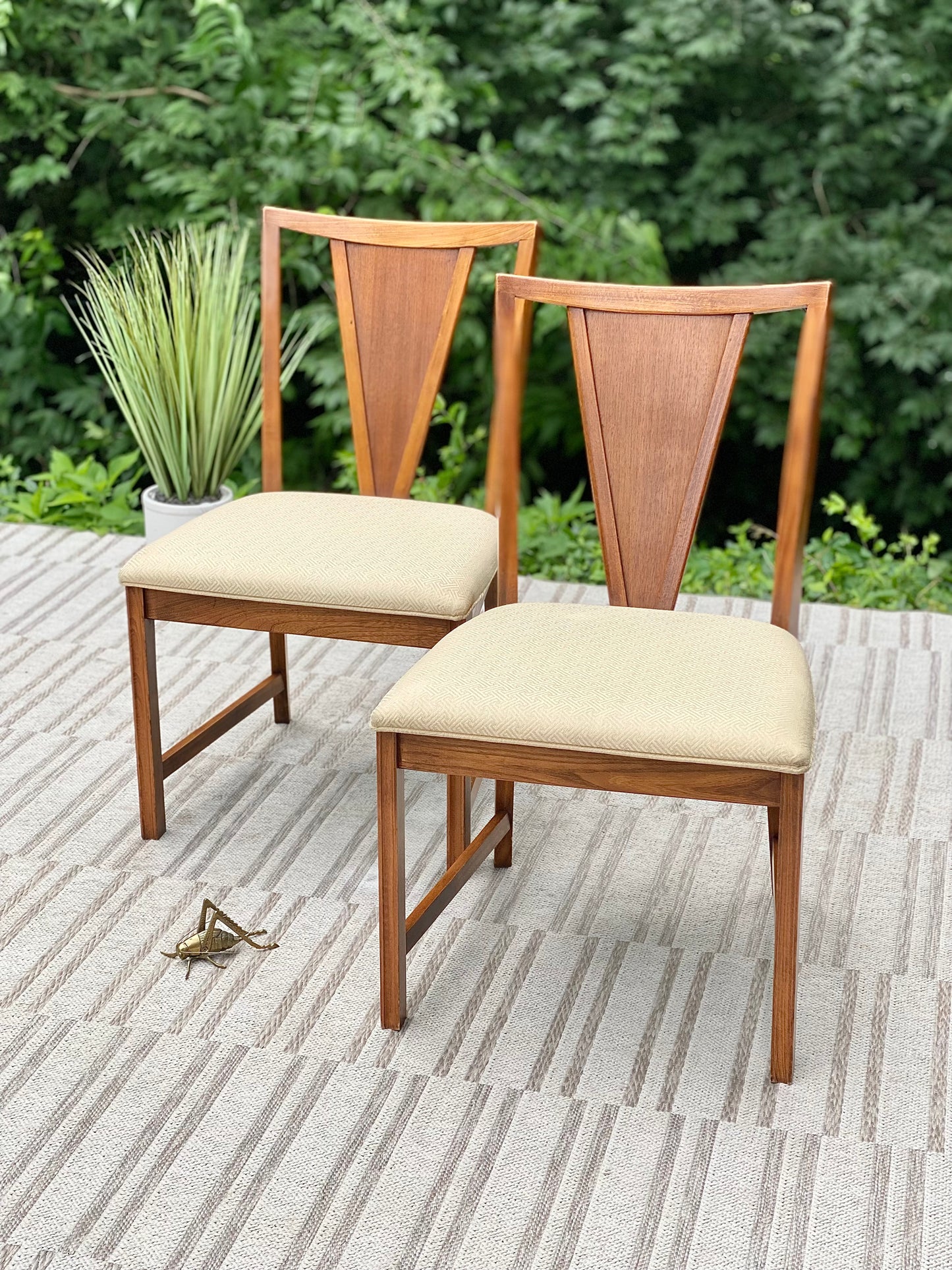 Vintage Pair of MCM Chairs