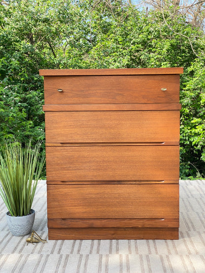 Vintage MCM Harmony House 4 Drawer Dresser
