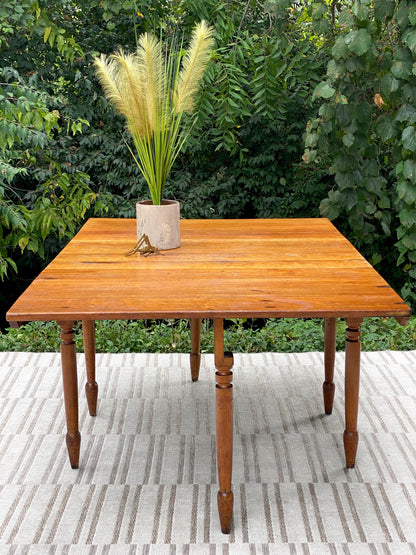 Vintage Wooden Drop Leaf Table