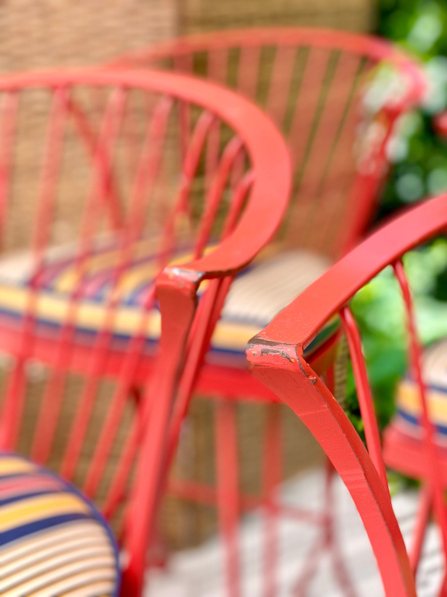 Vintage MCM Woodard Bar Stool Chairs