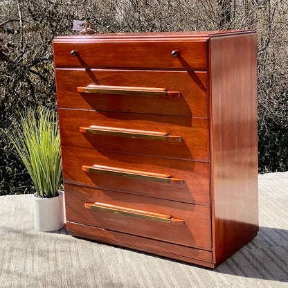 Vintage MCM Mid Century 5 Drawer Dresser