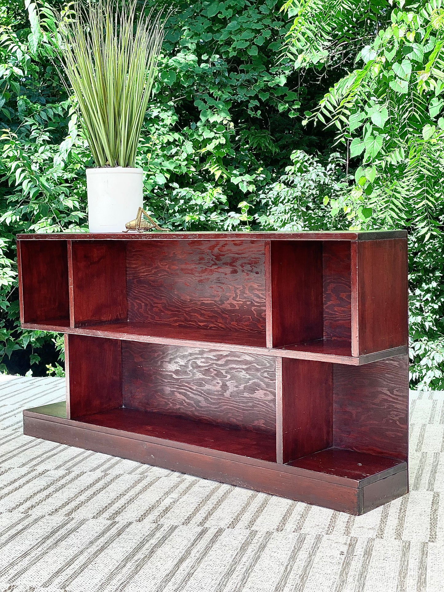Vintage MCM Wooden Bookshelf
