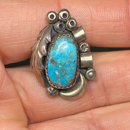 Vintage Sterling Turquoise Ring