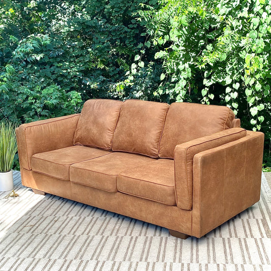Beautiful Genuine Leather Sofa Couch