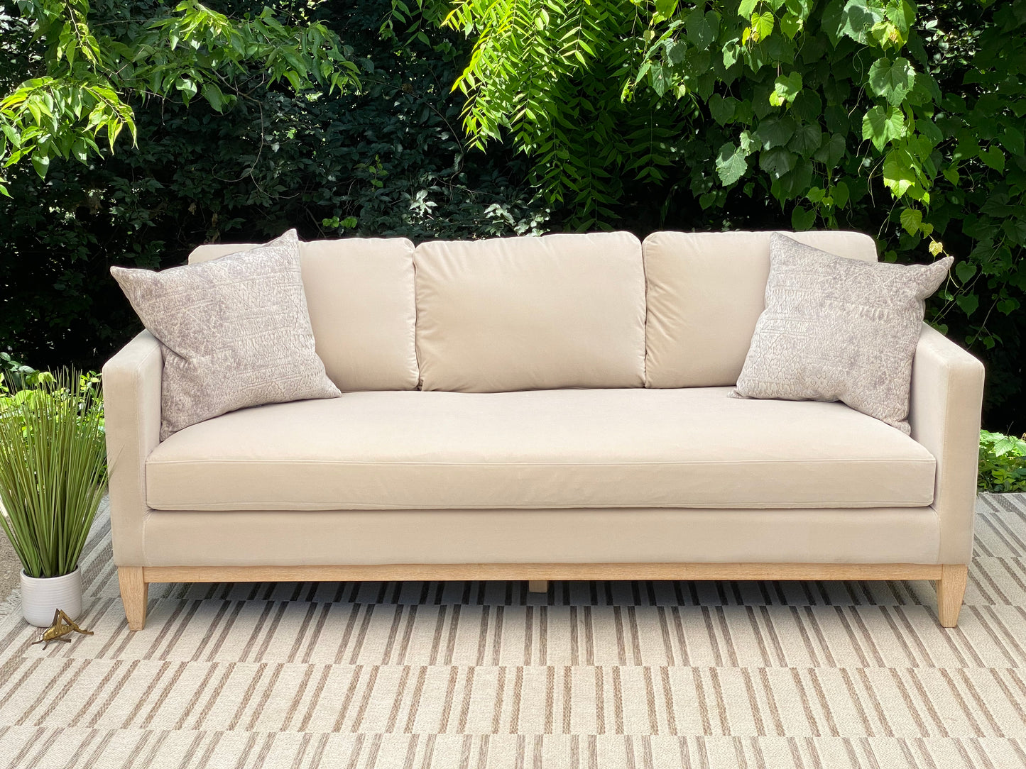 Nice Modern Light Beige Sofa