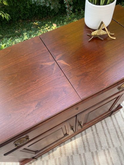 Vintage Wooden Portable Bar