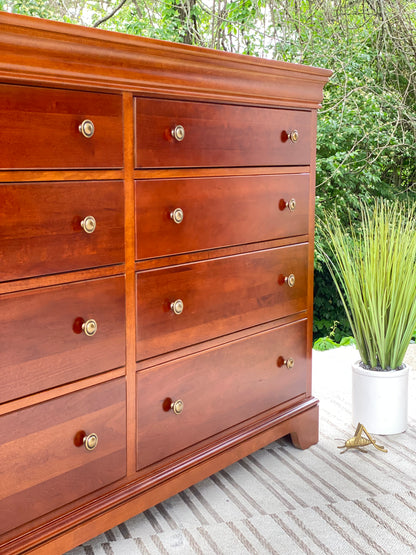 Wooden Stanley 8 Drawer Dresser