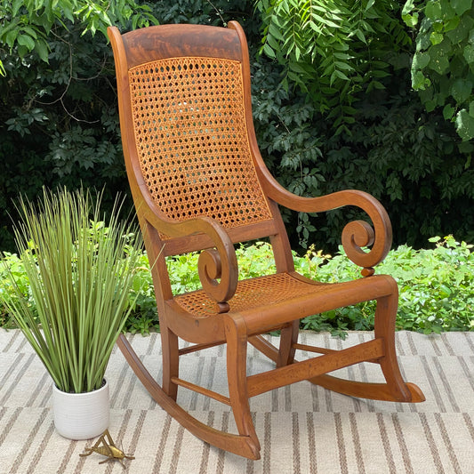 Vintage Wooden Rocking Chair