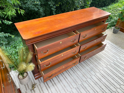 Modern Wooden 6 Drawer Dresser