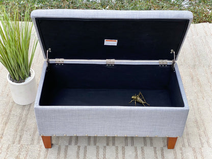 Nice Upholstered Storage Bench Seat