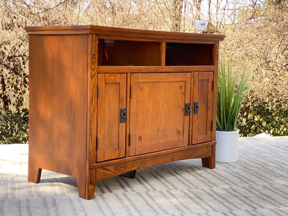 Nice Arts & Crafts Style Media Cabinet