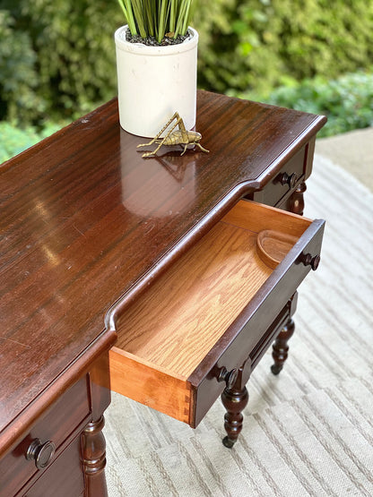 Small Vintage Wooden Desk