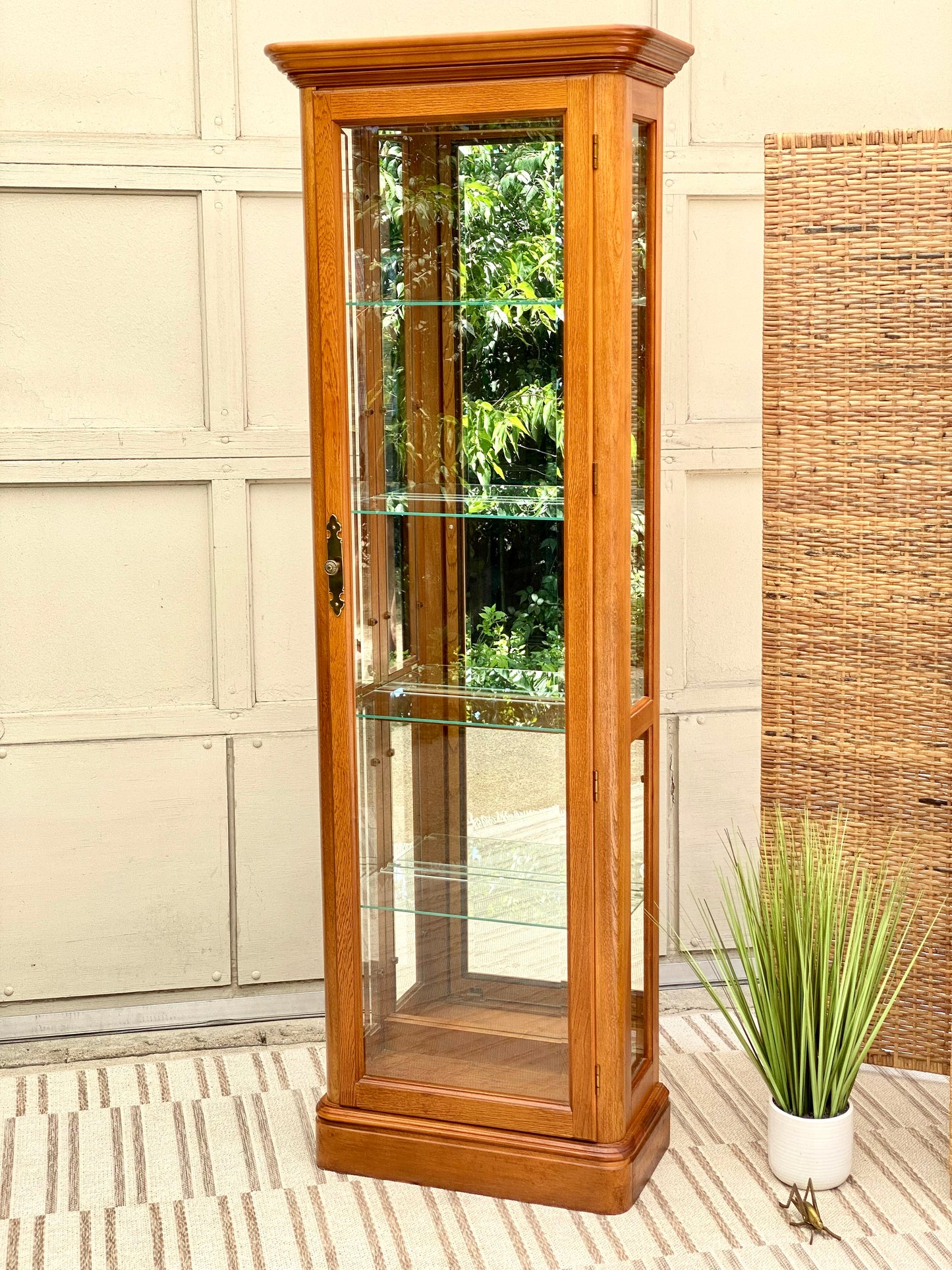 Pulaski Lighted Curio Display Cabinet