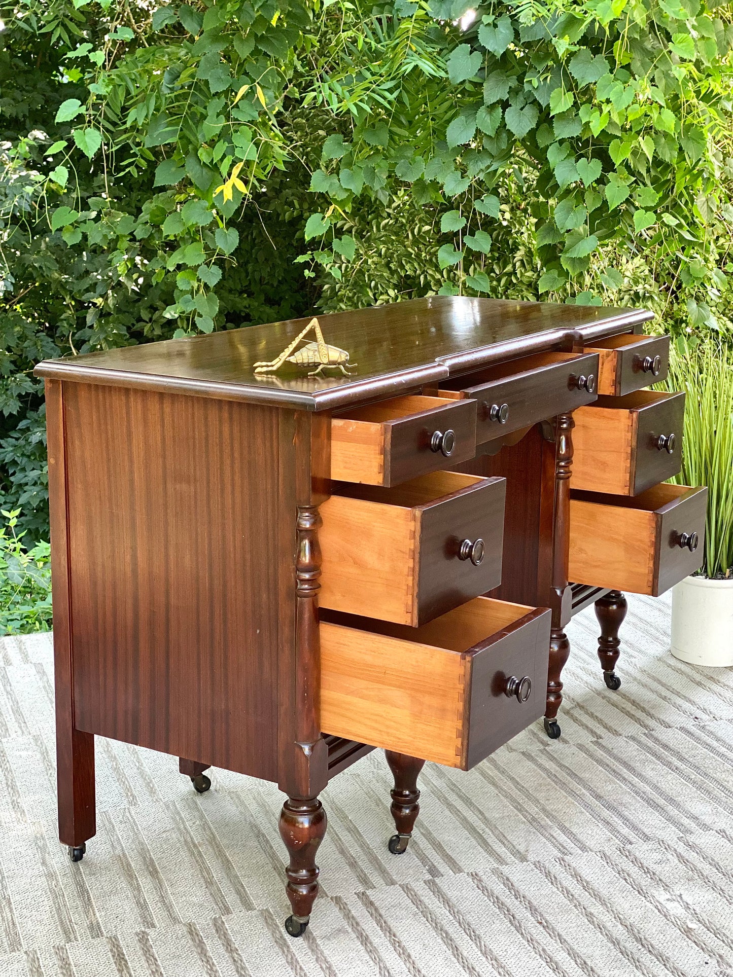 Small Vintage Wooden Desk