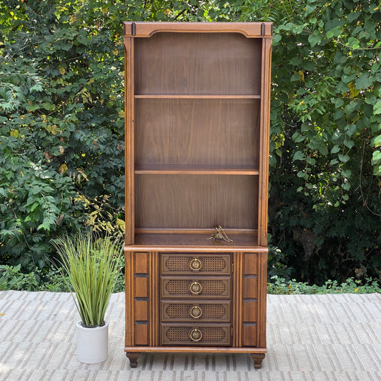 Vintage Mersman Bookshelf Wall Cabinet