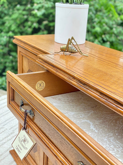 Arcese Brothers Wooden Sideboard Credenza