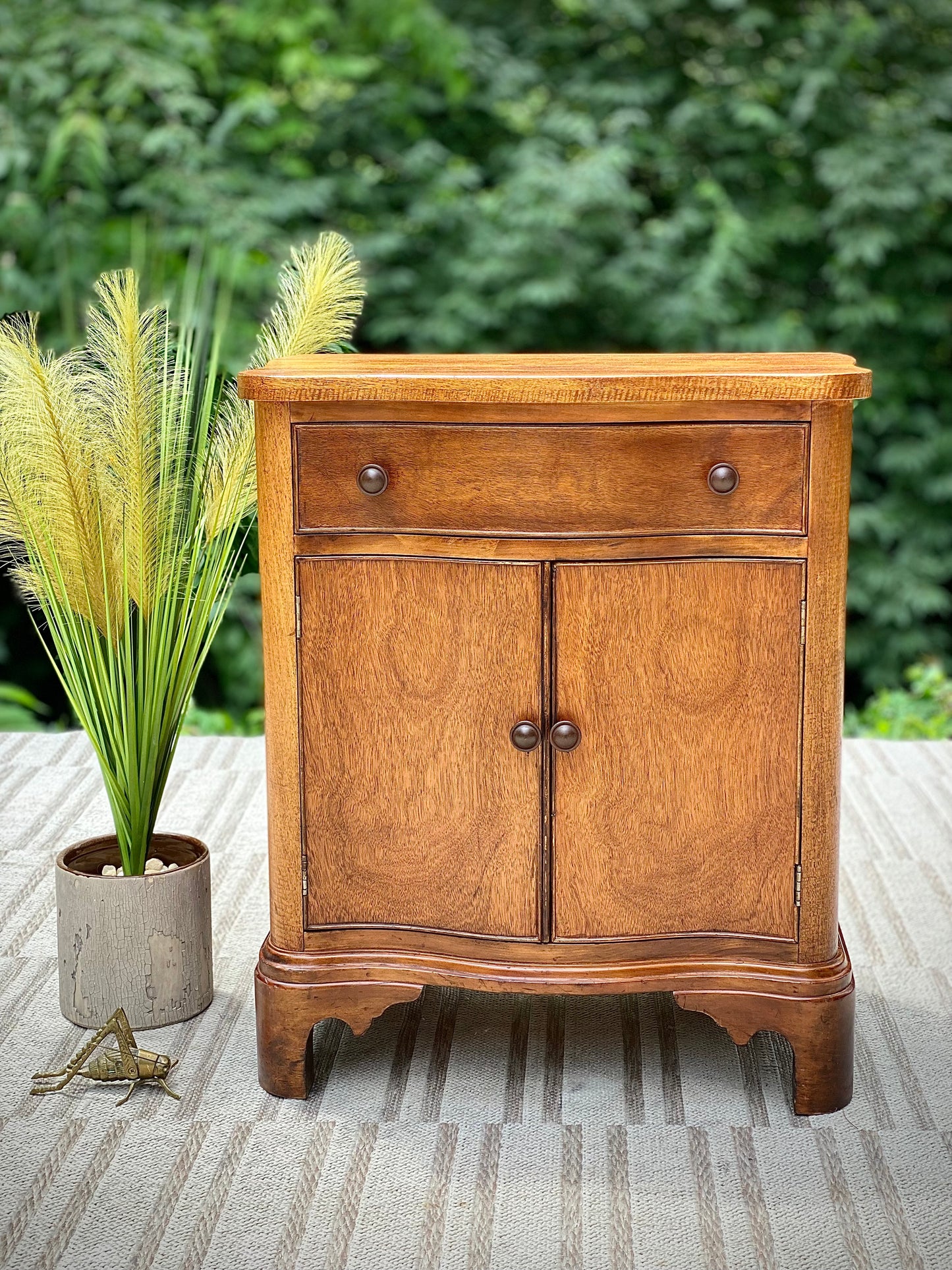 Vintage Wooden Morganton Side Table