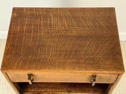 Vintage Oak Side Table