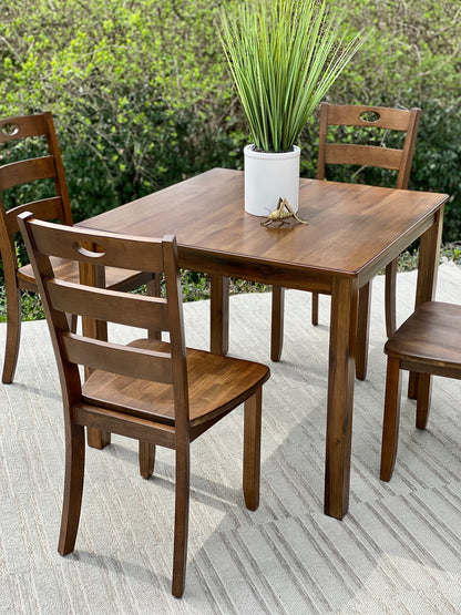 Nice Wooden Table & 4 Chair Set
