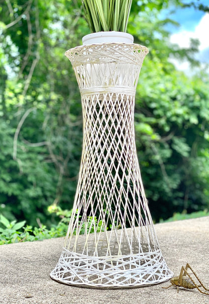 Vintage MCM Woodard Fiberglass Plant Stand