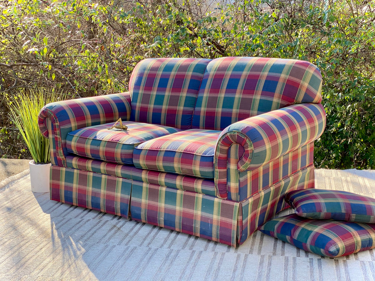 Vintage La-Z-Boy Upholstered Loveseat