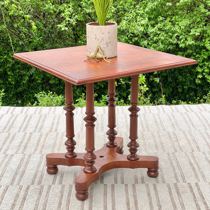 Vintage Wooden Plant Stand Fern Table
