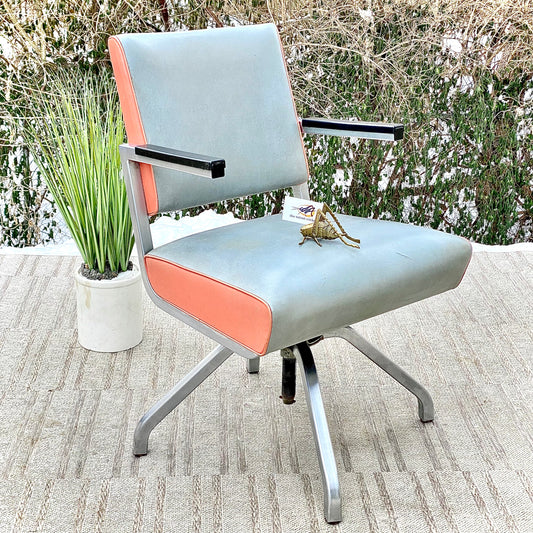 Vintage MCM Royal Metal Chair