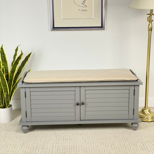 Modern Hallway Storage Bench