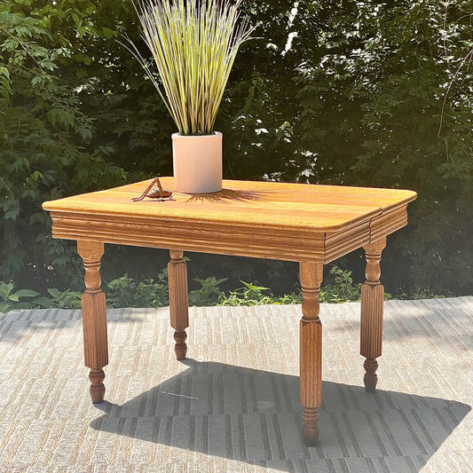 Small Vintage Oak Table