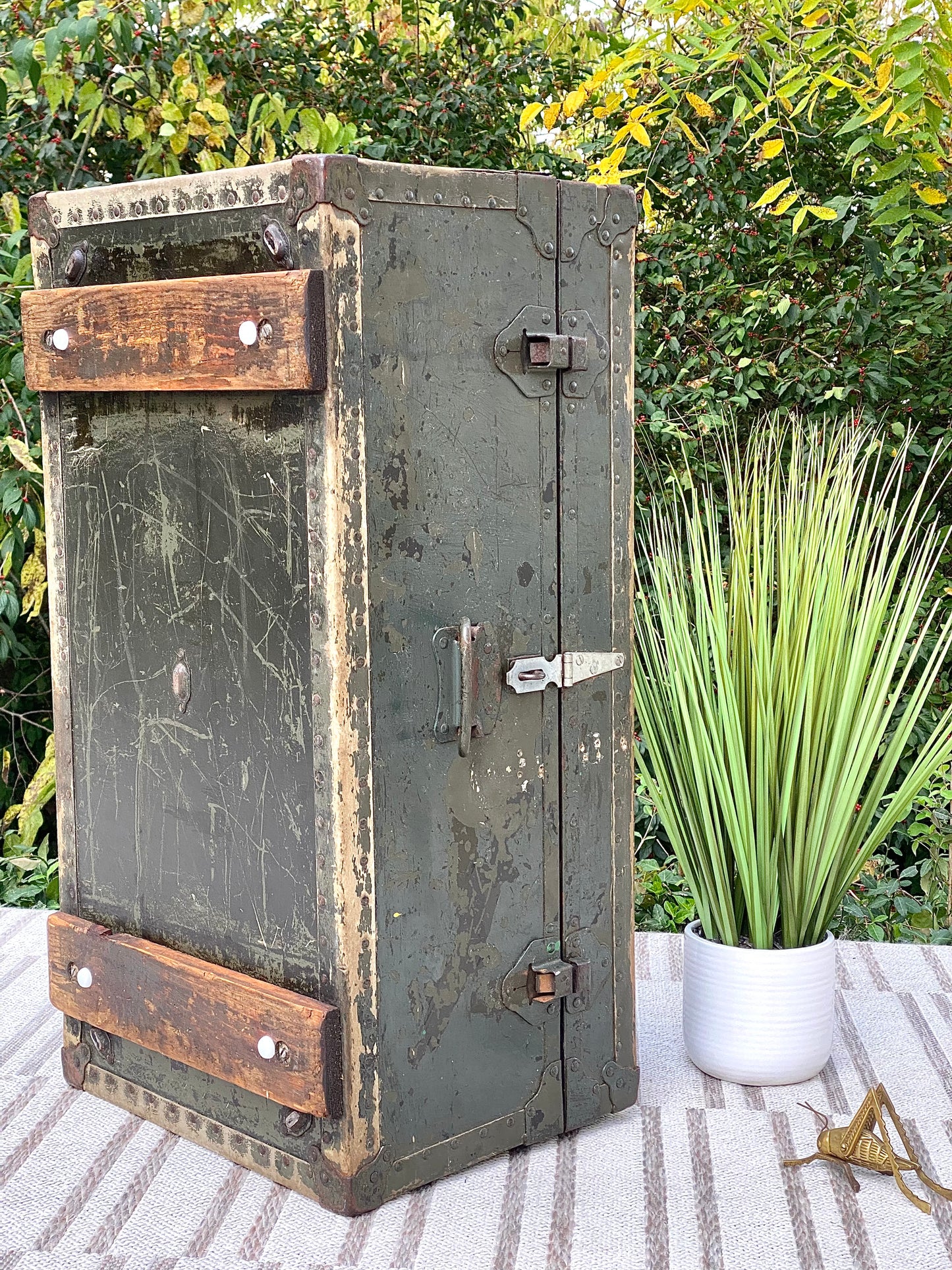 Vintage Foot Locker Trunk