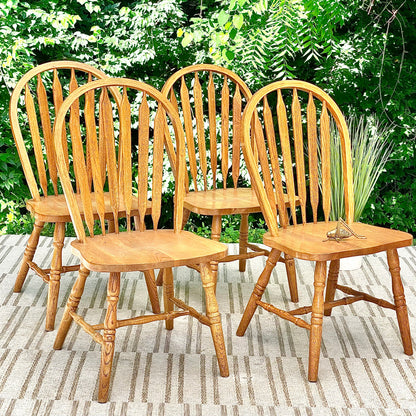 Nice Set of 4 Wood Chairs