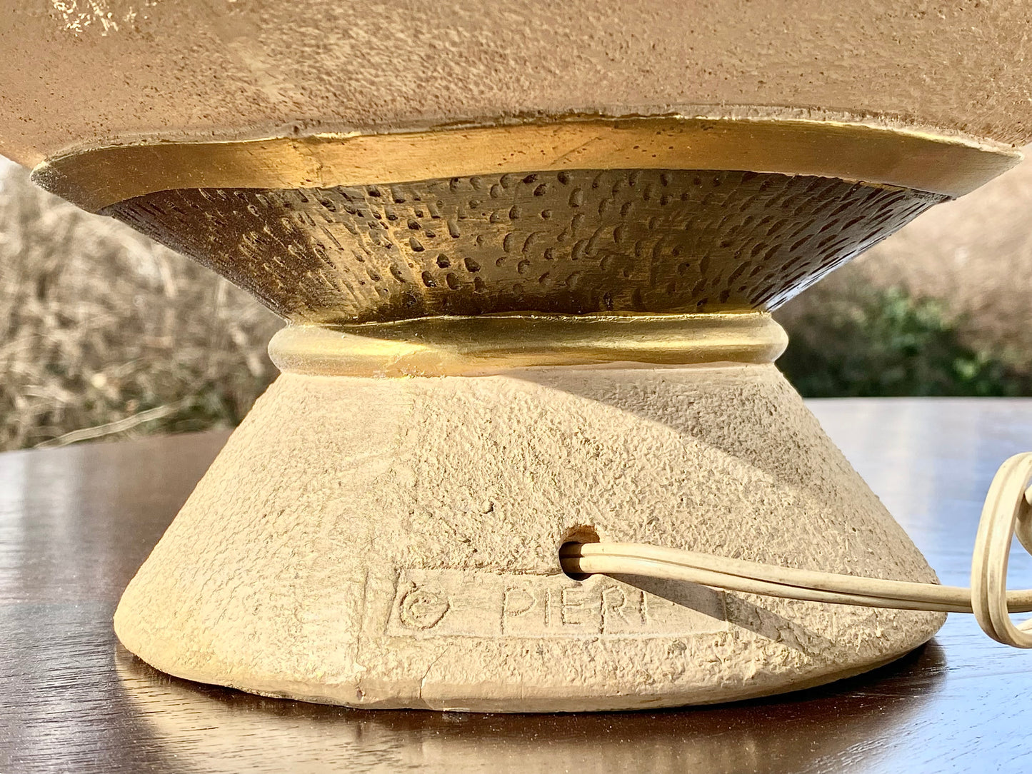 Vintage MCM Pieri Tullio Table Lamp