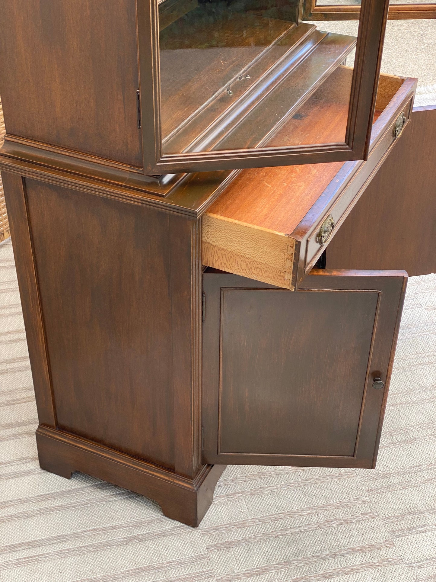 Vintage Mahogany Bookcase