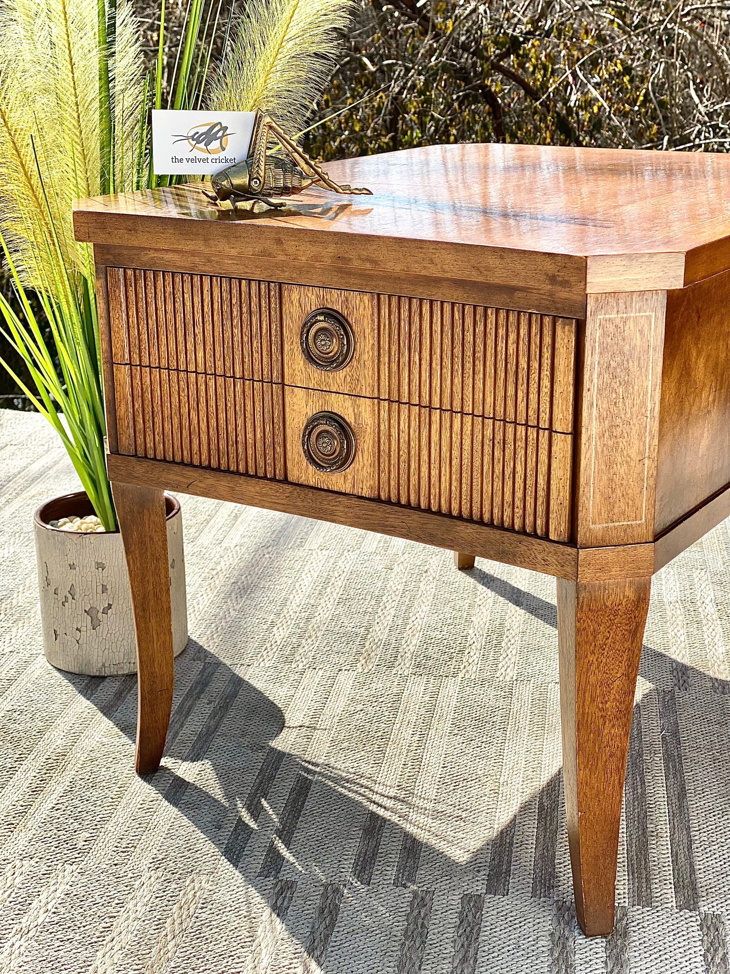 Vintage Mid Century Hammary Side End Tables