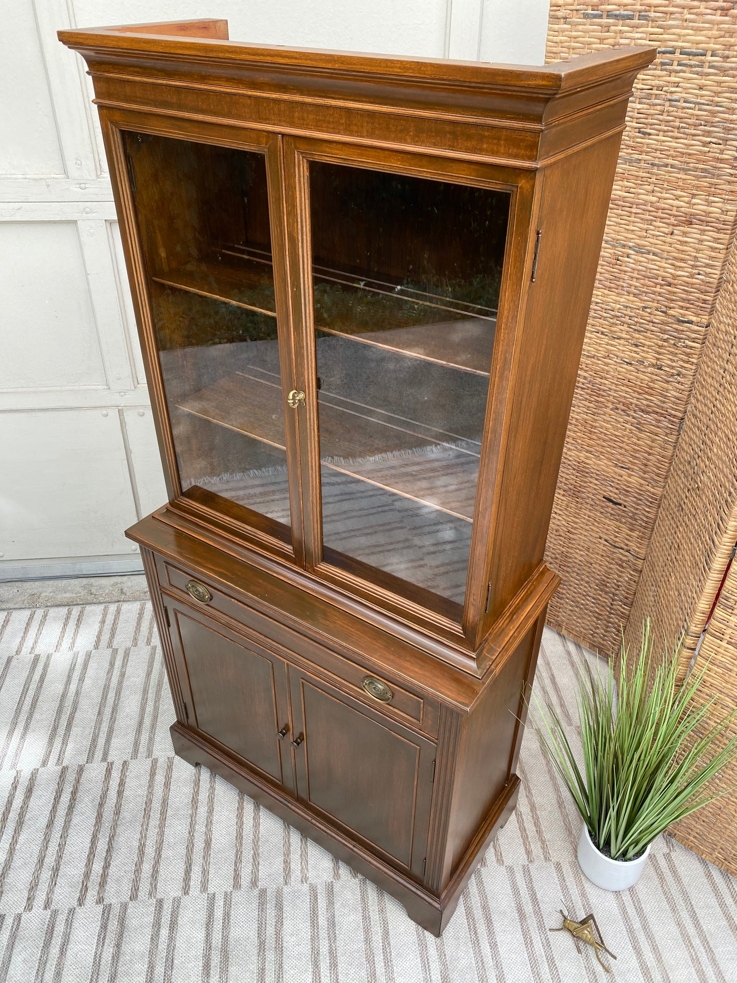 Vintage Mahogany Bookcase