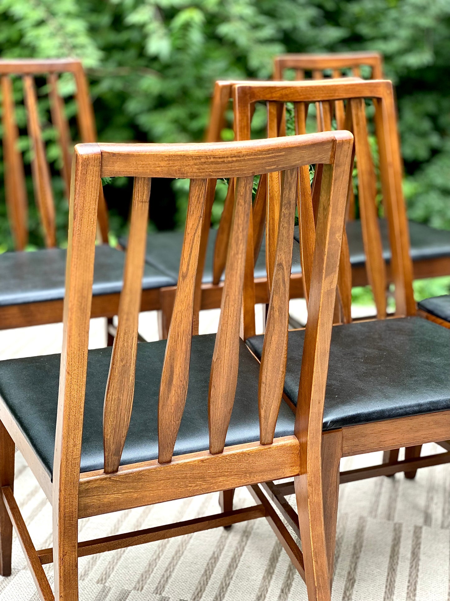 Set of 6 Vintage MCM Dining Chairs