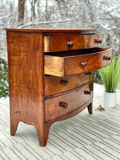 Antique Primitive Pine Chest of Drawers